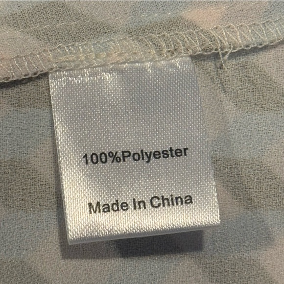 Tuckernuck NEW Tan Ocean Spray Geo Bex Long Sleeve Belted Midi Dress Size XXL - Picture 10 of 10